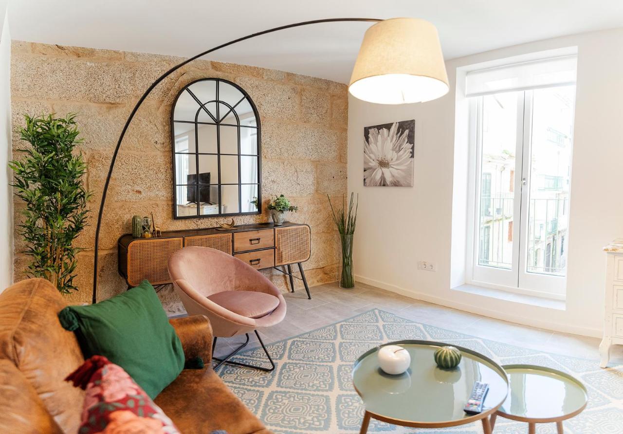 Duplex Camino De Santiago I, II Y Iii, Rua Real 26 Y 28, Zona Monumental, Pontevedra 아파트 외부 사진